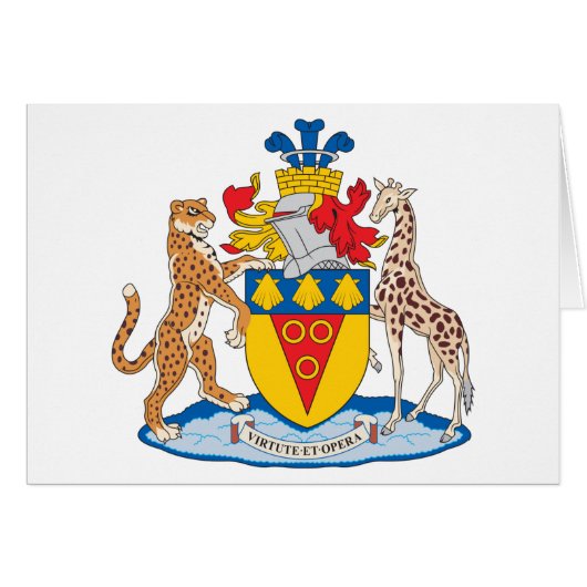 Grahamstown Coat of Arms Cards (Front Horizontal)