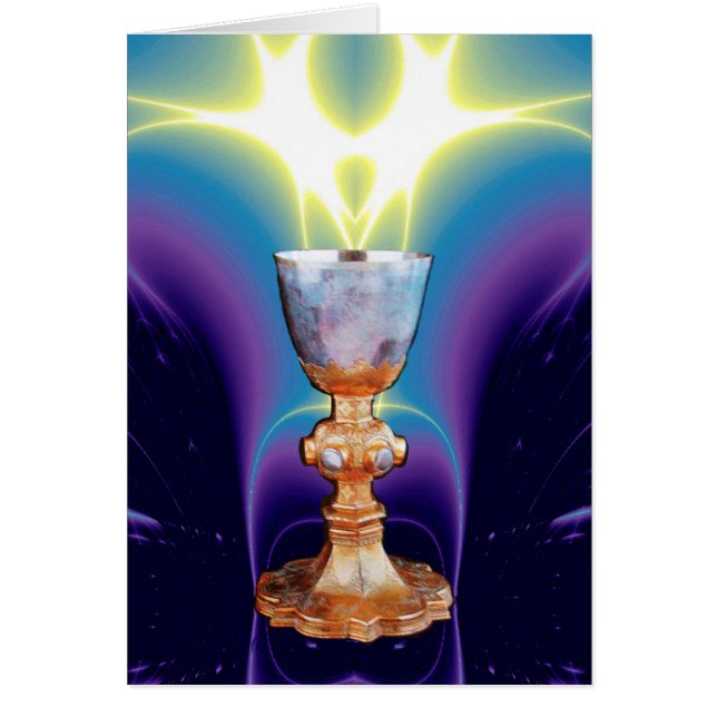 GRAIL / CHALICE OF HOLY MASS CARDS (Front)