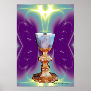 GRAIL / CHALICE OF HOLY MASS POSTER