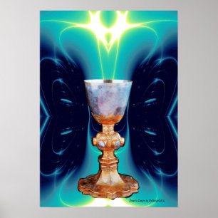 GRAIL / CHALICE OF HOLY MASS POSTER