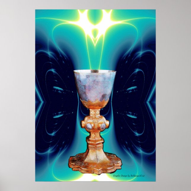 GRAIL / CHALICE OF HOLY MASS POSTER (Front)