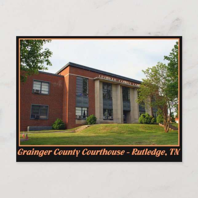 Grainger County Courthouse - Rutledge, TN Postcard (Front)