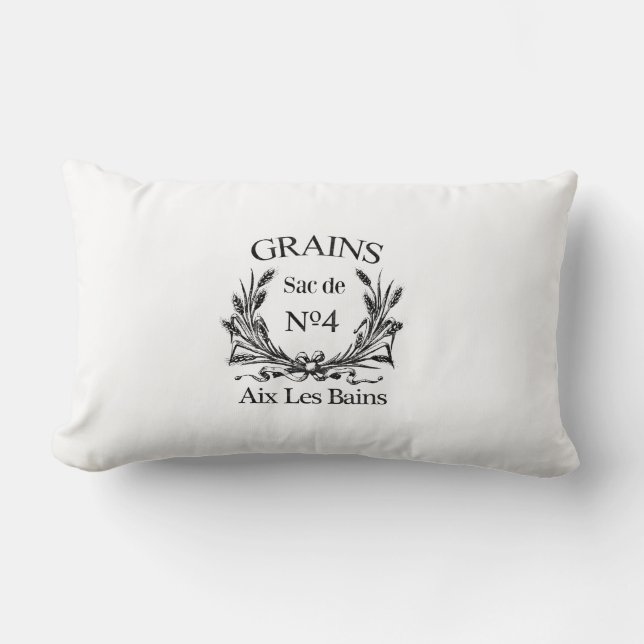 Grains No 4 Lumbar Pillow (Front)
