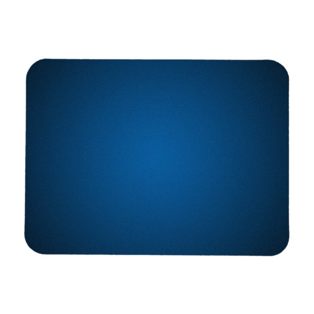 Grainy Blue-Black Vignette Magnet (Horizontal)