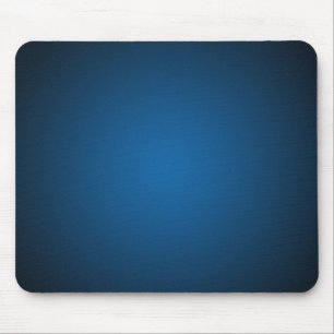 Grainy Blue-Black Vignette Mouse Pad