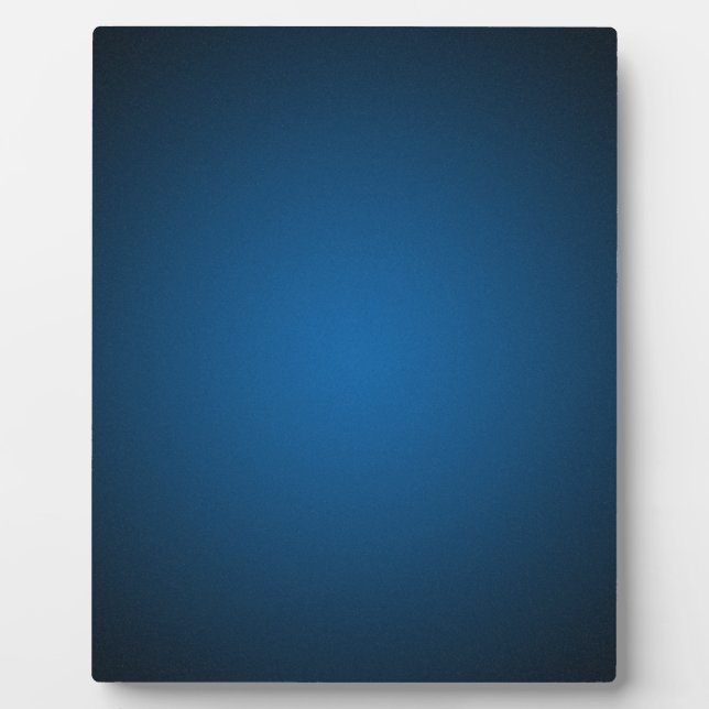 Grainy Blue-Black Vignette Plaque (Front)