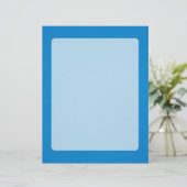 Grainy Bright Blue Background (Standing Front)