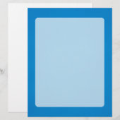 Grainy Bright Blue Background (Front/Back)