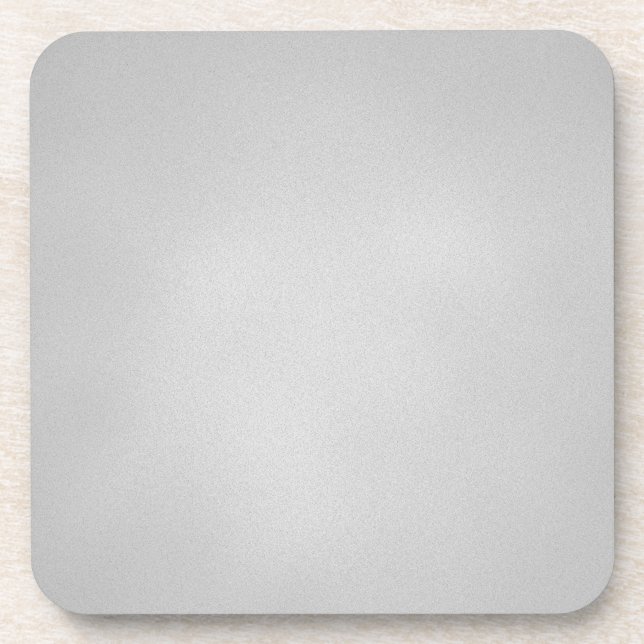 Grainy Gray Artsy Background Coaster (Front)