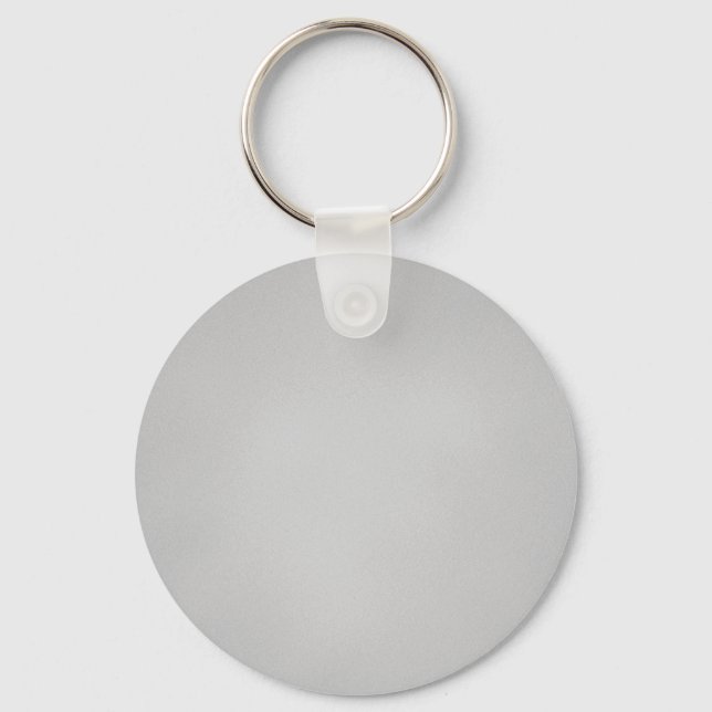 Grainy Gray Artsy Background Keychain (Front)
