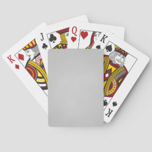 Grainy Gray Artsy Background Poker Cards