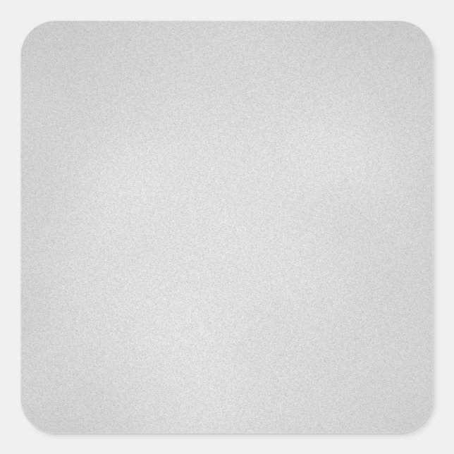 Grainy Gray Artsy Background Square Sticker (Front)