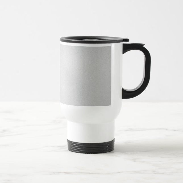 Grainy Gray Artsy Background Travel Mug (Right)