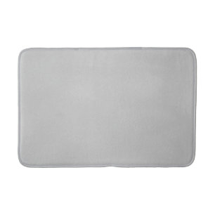 Grainy Gray Artsy Texture Bathroom Mat
