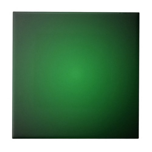 Grainy Green_Black Vignette Ceramic Tile