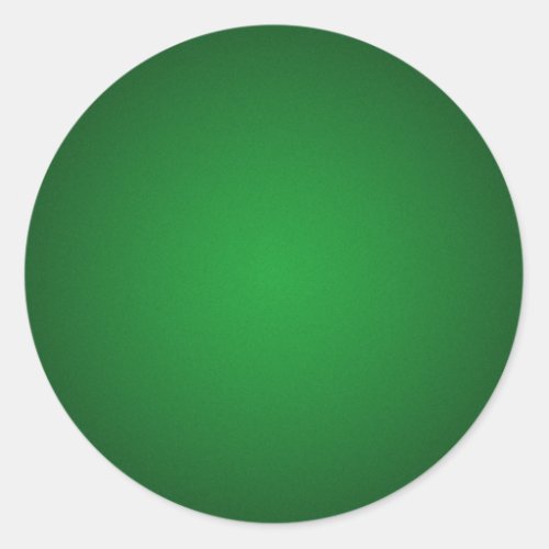 Grainy Green_Black Vignette Classic Round Sticker