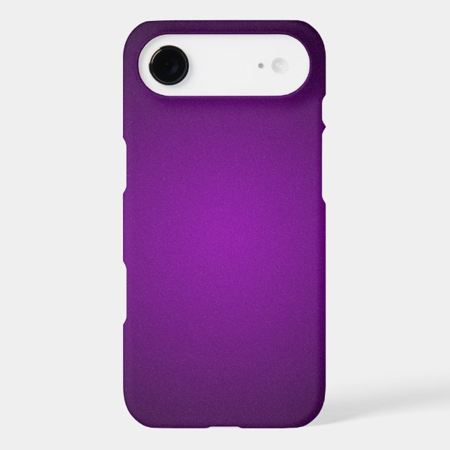 Grainy Purple-Black Vignette Case-Mate iPhone Case (Back)