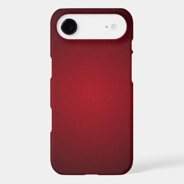 Grainy Red-Black Vignette Case-Mate iPhone Case (Back)