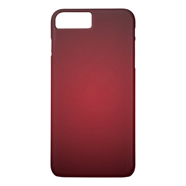 Grainy Red-Black Vignette Case-Mate iPhone Case (Back)
