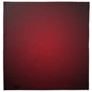 Grainy Red-Black Vignette Napkin