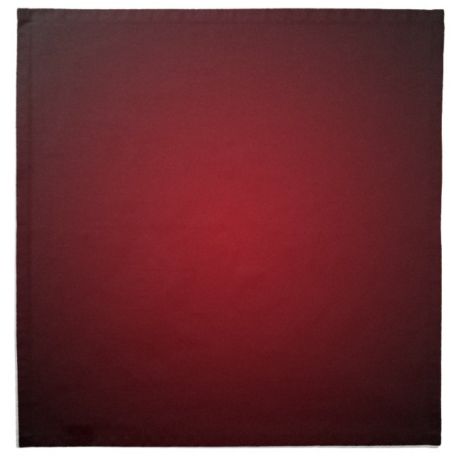 Grainy Red-Black Vignette Napkin (Front)