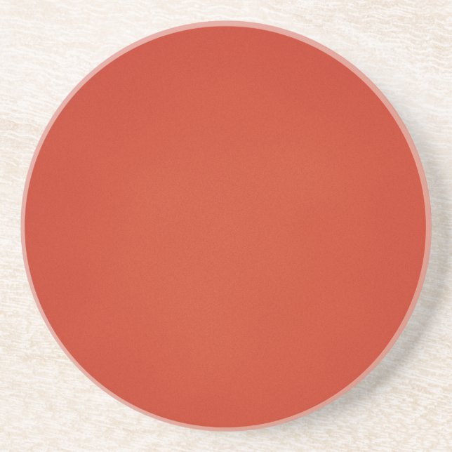 Grainy Warm Red Background Drink Coaster (Front)