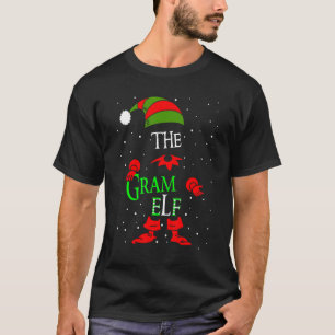 Gram Elf Group Matching Family Christmas Pajama Ou T-Shirt