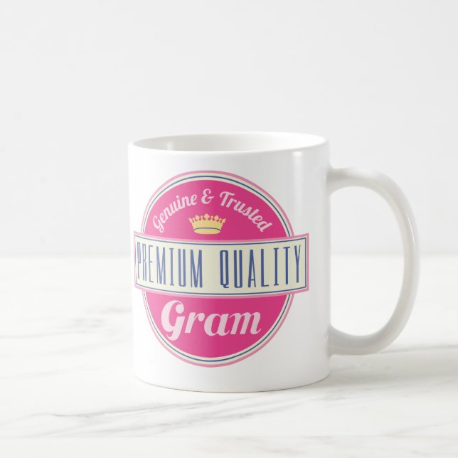 Gram (Funny) Gift Coffee Mug (Right)