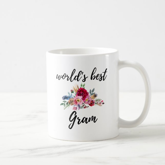 Gram Grandma Grandmother Gift Idea Coffee Mug (Right)