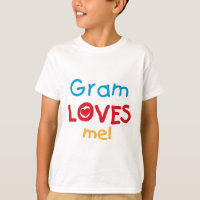 Gram Loves Me T-shirts and Gifts