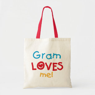 Gram Loves Me T-shirts and Gifts Tote Bag