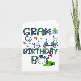 Gram Of The Birthday Boy Hole In One Golf Lover Card