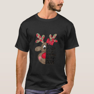 Gram Reindeer Xmas Happy Family New Reindeer Merry T-Shirt