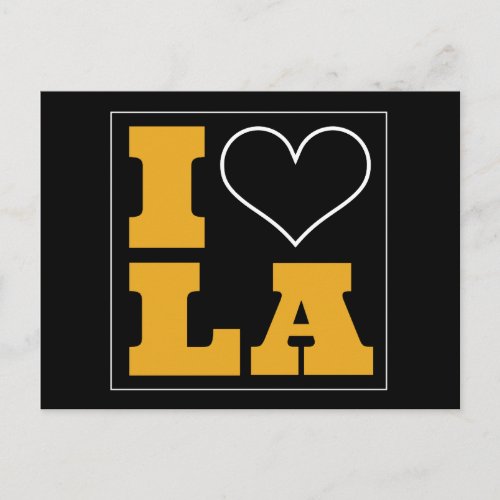 Grambling LA Tailgate Invitation Postcard