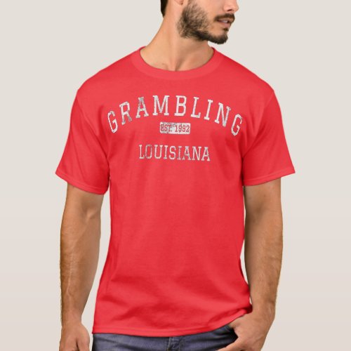 Grambling Louisiana LA Vintage  T_Shirt