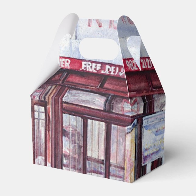 Gramercy Coffee Corner Favor Boxes (Front Side)