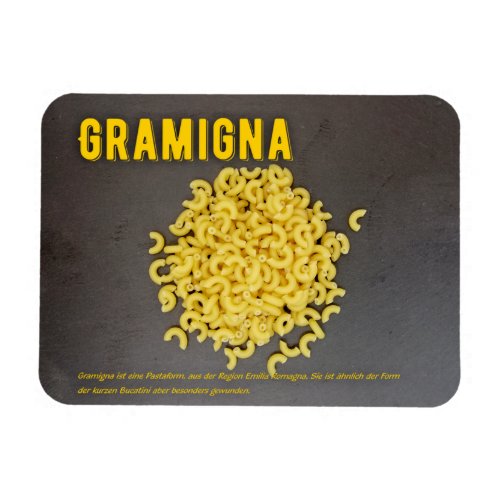 Gramigna Italian restaurant recipe Magnet