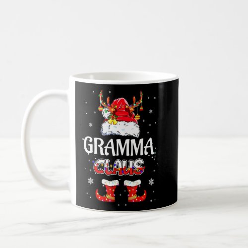 Gramma Claus Christmas Pajama Family Matching Xmas Coffee Mug