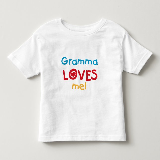 Gramma Loves Me T-shirts and Gifts (Front)