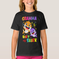Gramma Of The Baby Shark Birthday Gramma Shark