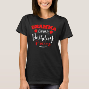 Gramma Of The Birthday Princess Strawberry Theme B T-Shirt