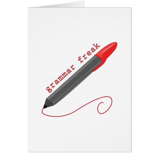 Grammar Freak Cards (Front)