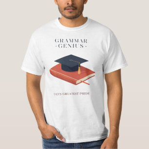 Grammar Genius – Dad’s Greatest Pride T-Shirt