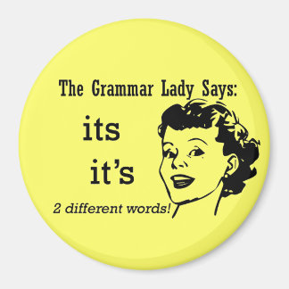 Grammar It's and Its Magnets