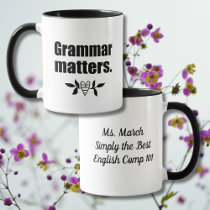 Grammar Matters | Language Skills Coffee Mug