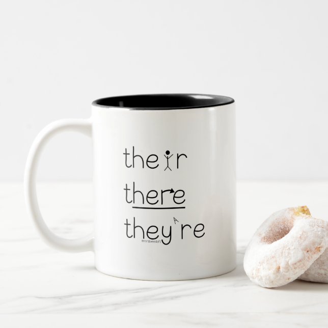 Grammar Mug (With Donut)