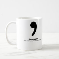 Grammar Mug Comma Humor Grammatical Gift Grammar Mug Comma Humor Grammatical Gift