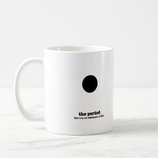 Grammar Mug Period Punctuation Humor English Gift
