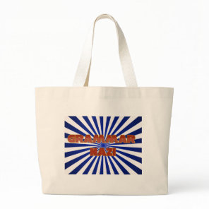 Grammar Nazi Large Tote Bag