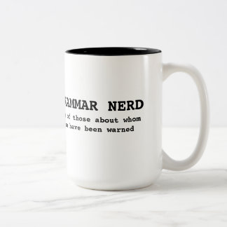 Grammar Nerd Mug